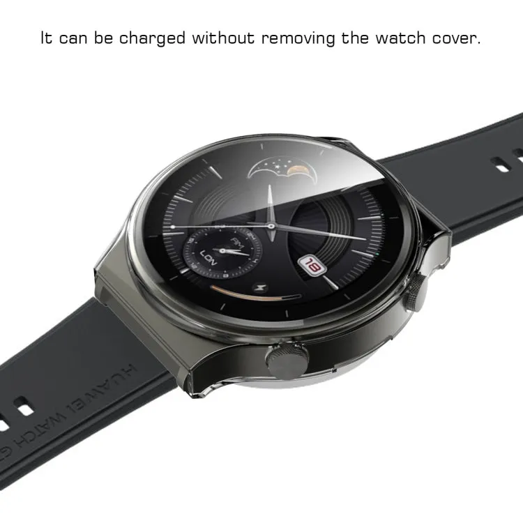 For Huawei Watch GT 2 Pro Full Coverage TPU Protective Case Cover(Transparent)