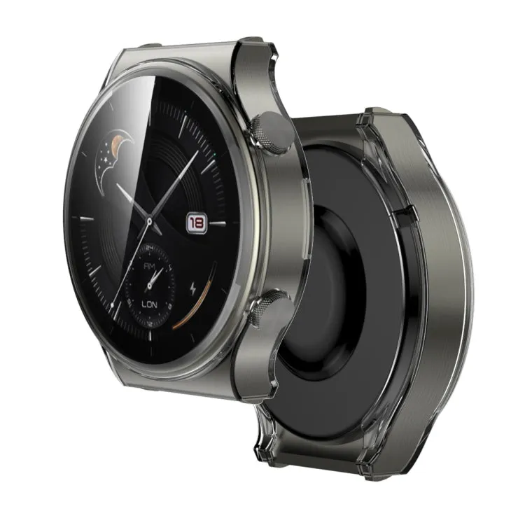 For Huawei Watch GT 2 Pro Full Coverage TPU Protective Case Cover(Transparent)