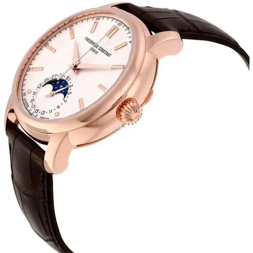 Frederique Constant Watch Slimline Moonphase Rose Gold FC-715V4H4