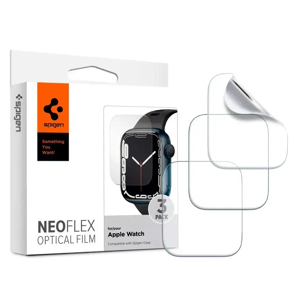 [Front 3 pcs] Apple Watch Screen Protector (45mm / 44mm) Neo Flex Film