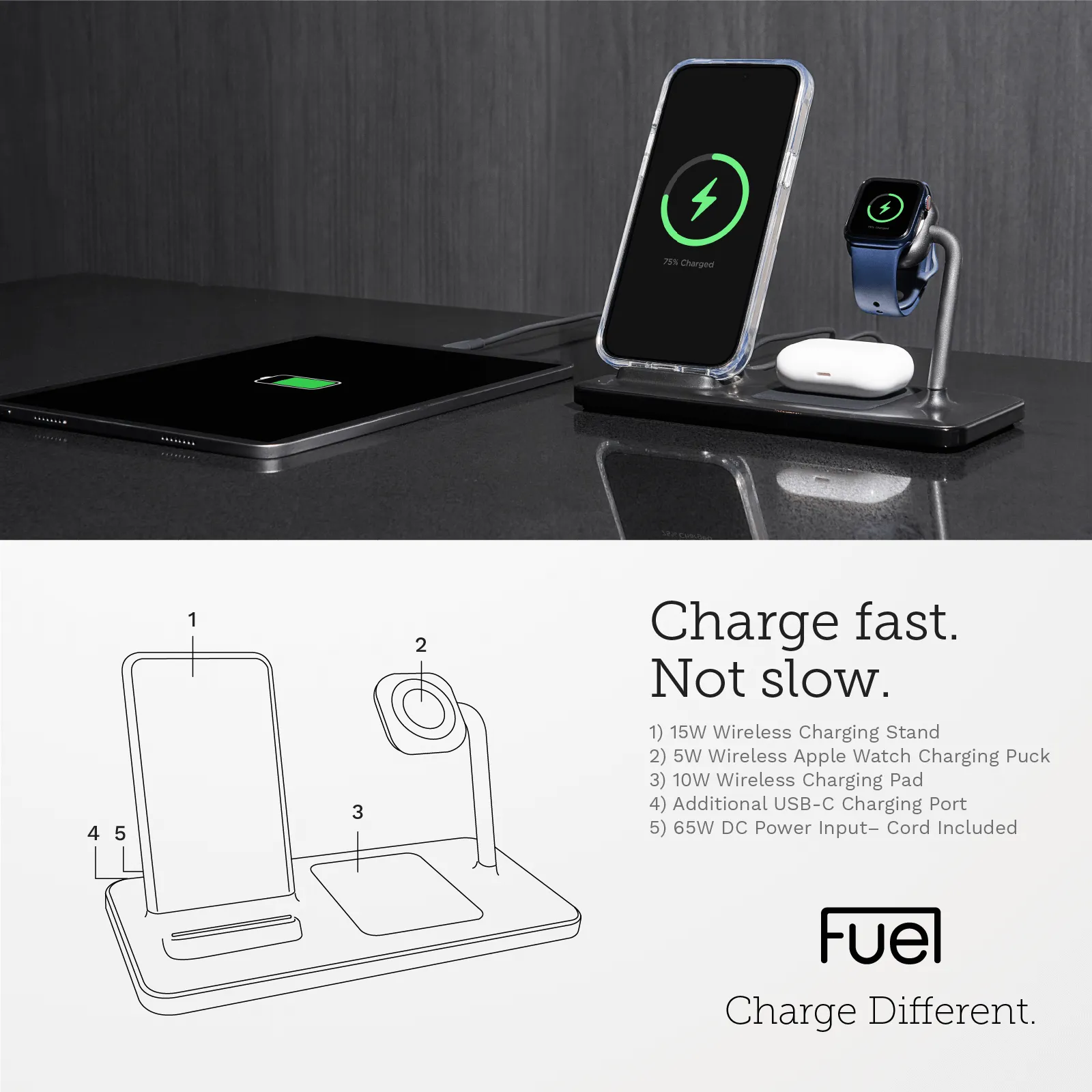 FUEL Power Station - Wireless Charger