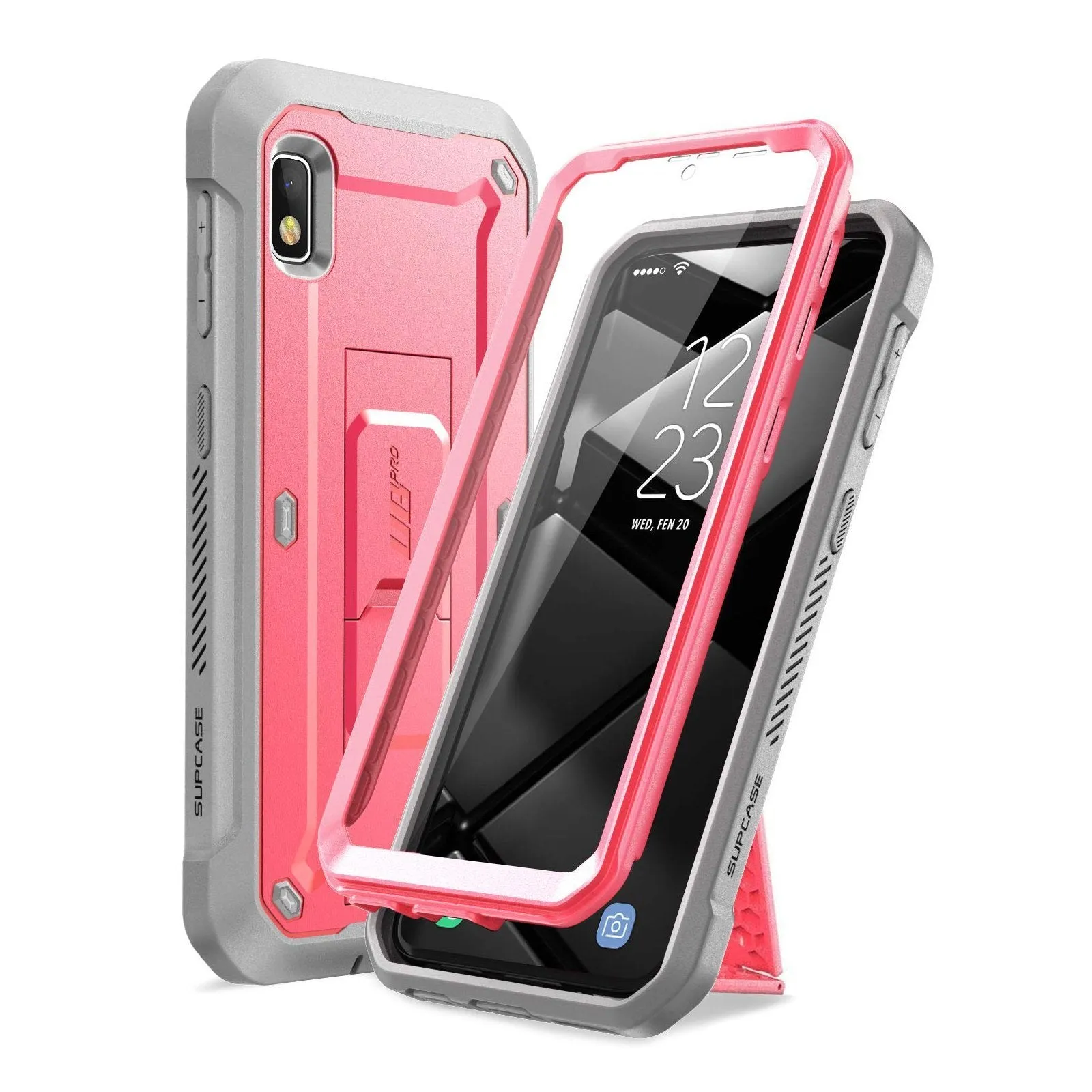 Galaxy A10e Unicorn Beetle Pro Rugged Holster Case-Pink