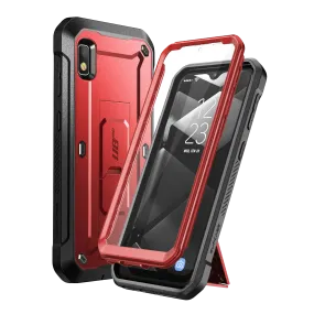 Galaxy A10e Unicorn Beetle Pro Rugged Holster Case(open box)-Metallic Red