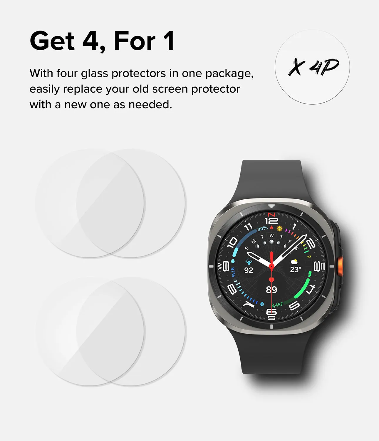 Galaxy Watch Ultra Screen Protector | Glass - R10