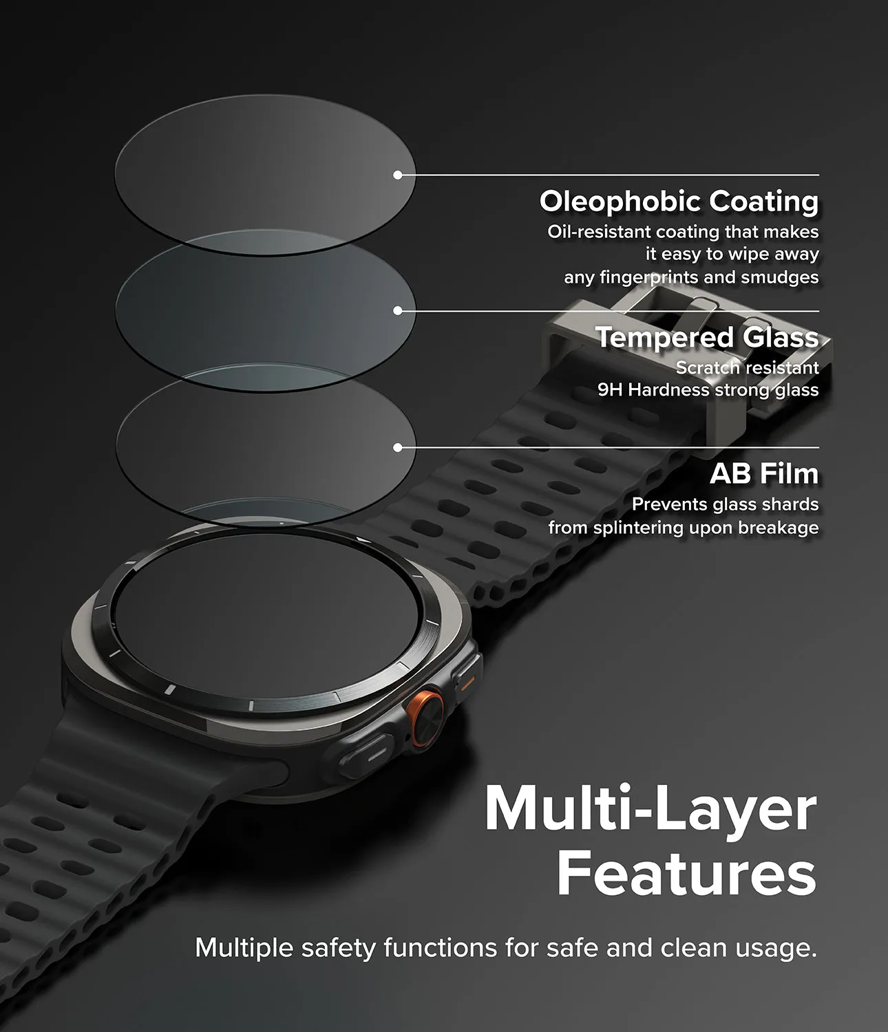 Galaxy Watch Ultra Screen Protector | Glass - R10