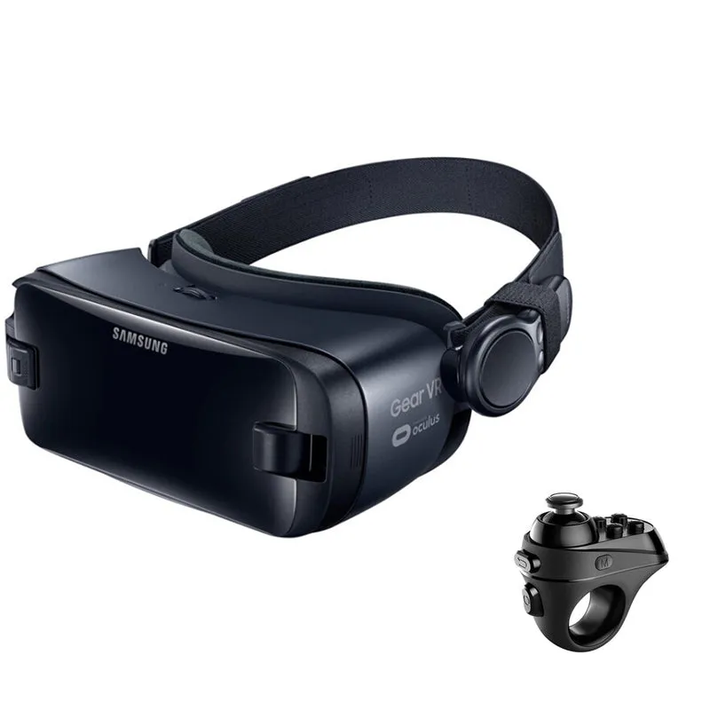 Gear VR 5.0 3D Glasses Virtual Reality Helmet Built in Gyro Sens for Samsung Galaxy S9 S9Plus S8 S8  Note5 S6 S6 Edge  S7 S7Edge #refresh