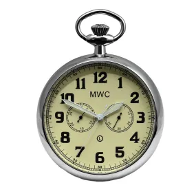 General Service Military Pocket Watch (Hybrid Movement with Cream Dial)