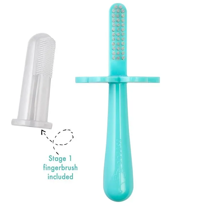 Greabease Teal Double Sided Toothbrush