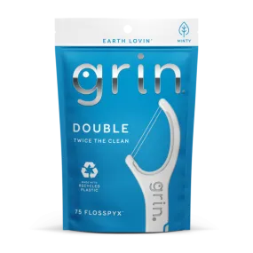 Grin Double Floss Pick 75pcs