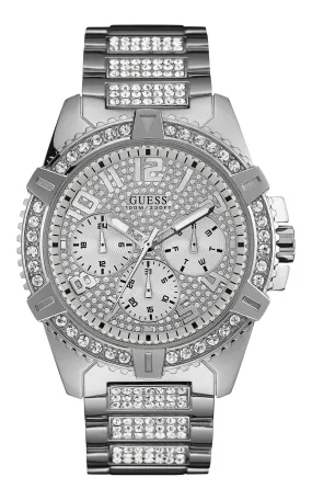 Guess Frontier Silver Men's Watch W0799G1