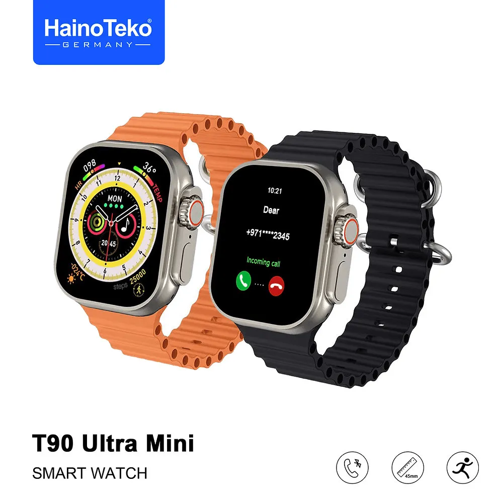 Haino Teko T90 Ultra Mini Smart Watch - Original Germany