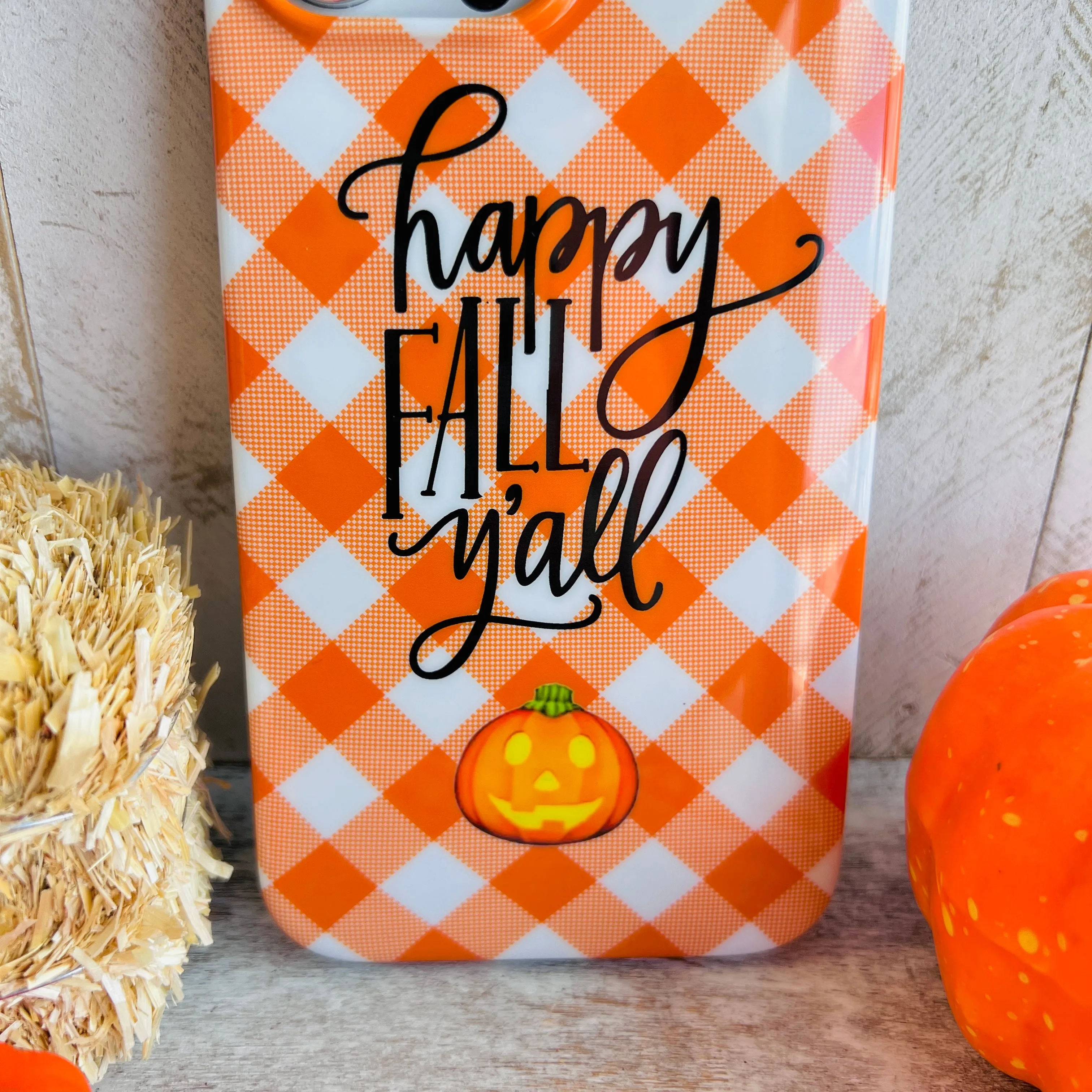 Happy Fall Y'all Phone Case For iPhone