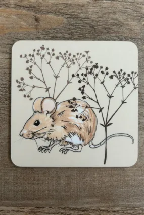 Harvest Mouse Coaster