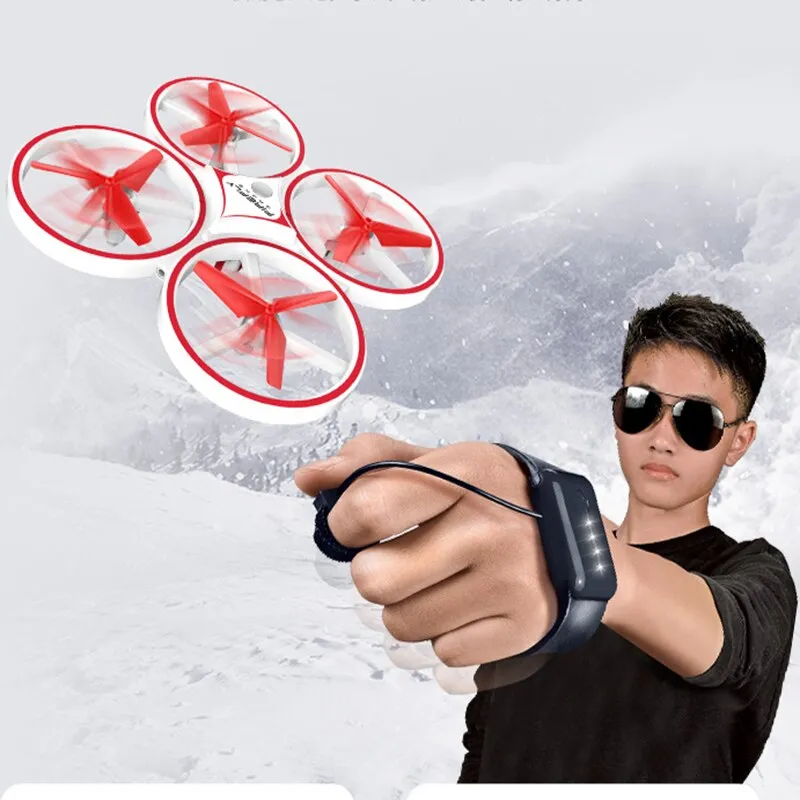 HD Video Capture Quadcopter with Altitude Hold & Smart Watch Control