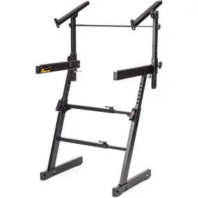 Hercules KS410B AutoLock Z-Keyboard Stand with Tier