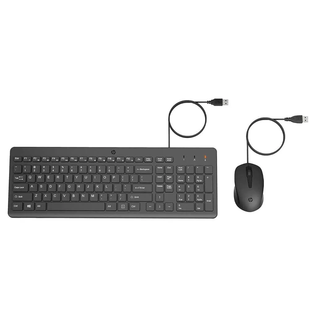 HP KM150 Wired Keyboard And Mouse Combo 7J4H2AA