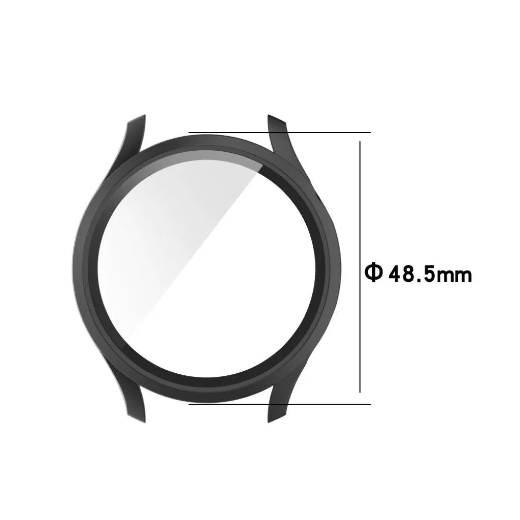 Huawei Watch 3 TPU cover   tempered glass - Silver