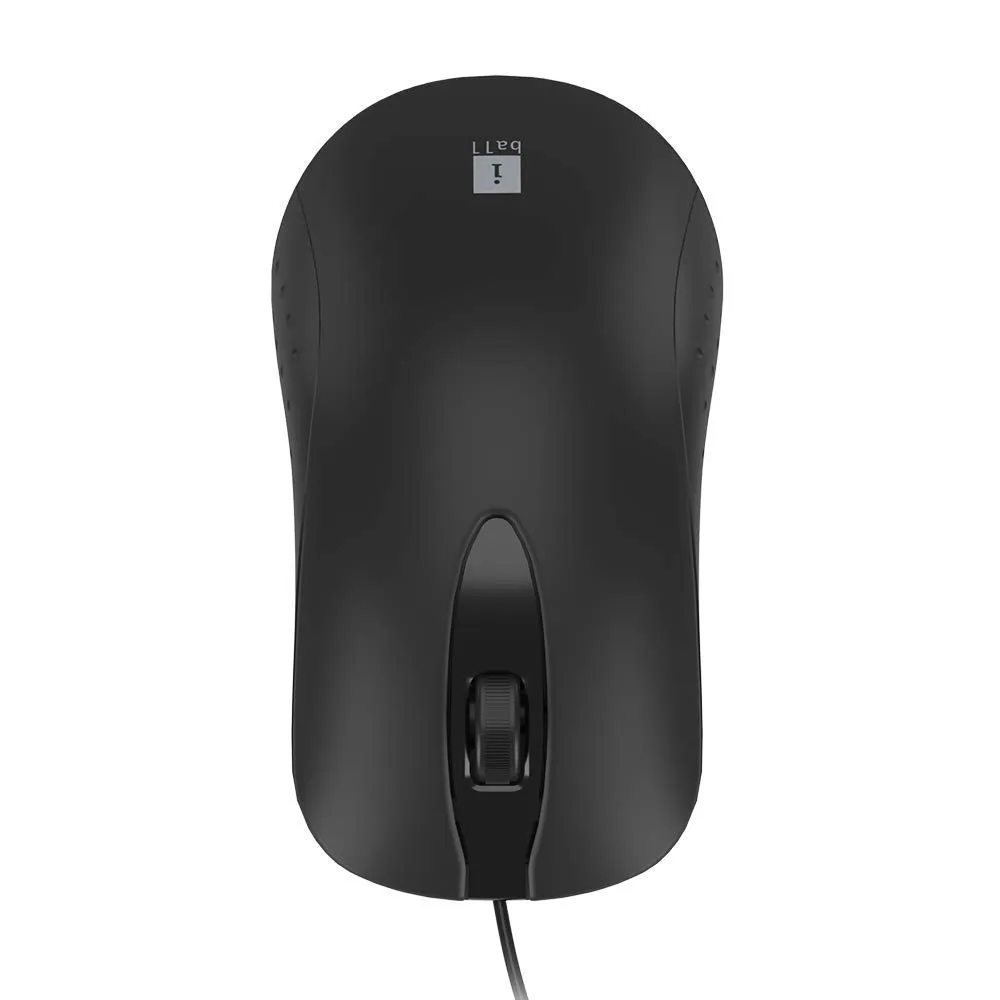 iBall Wired Mouse Turbo Black