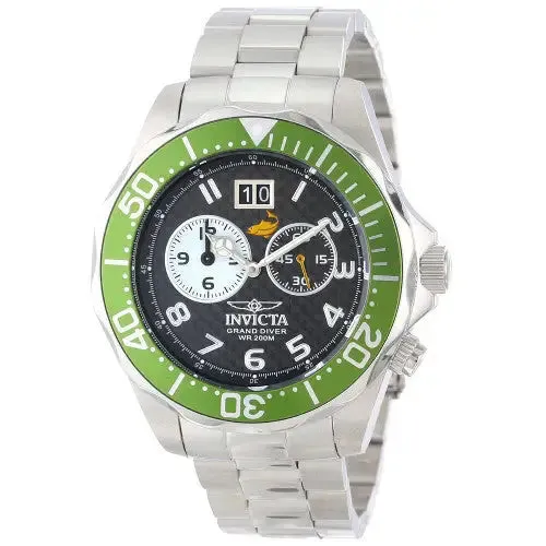 Invicta Men's 14443 Pro Diver Quartz 2 Hand Black Dial Watch