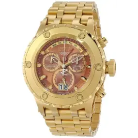 Invicta Men's 14472 Subaqua Quartz Chronograph Copper Dial Watch