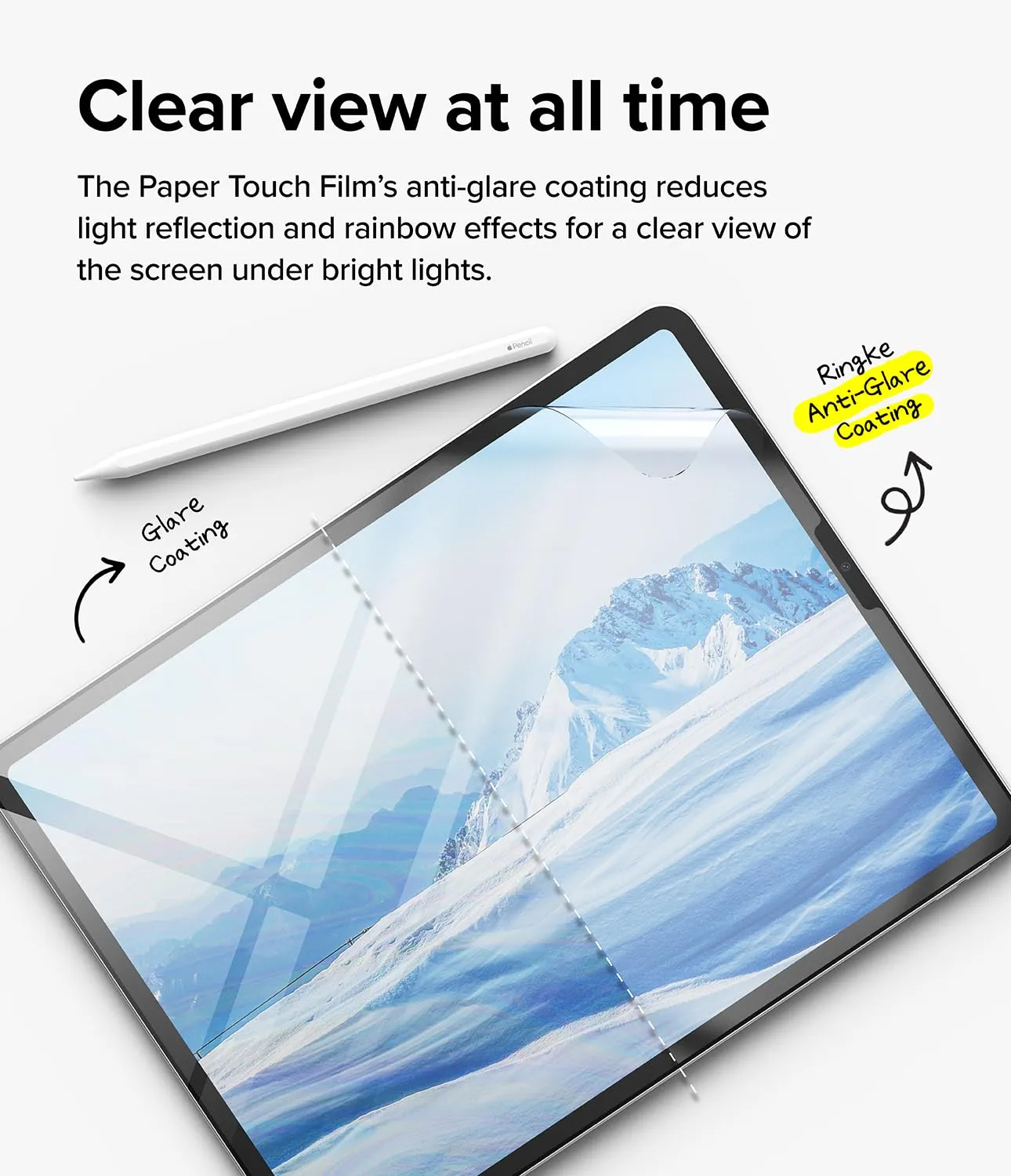 iPad Pro 11 Inch Screen Protector (M4, 2024) | Paper Touch [Soft] Film Screen Protector