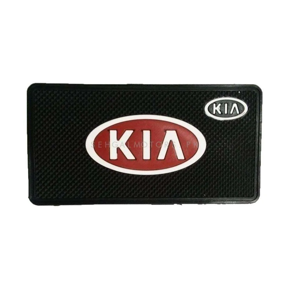 KIA Anti-Skid Nonslip Dashboard Mats - Silicon Type Material | Car Anti Slip Mat