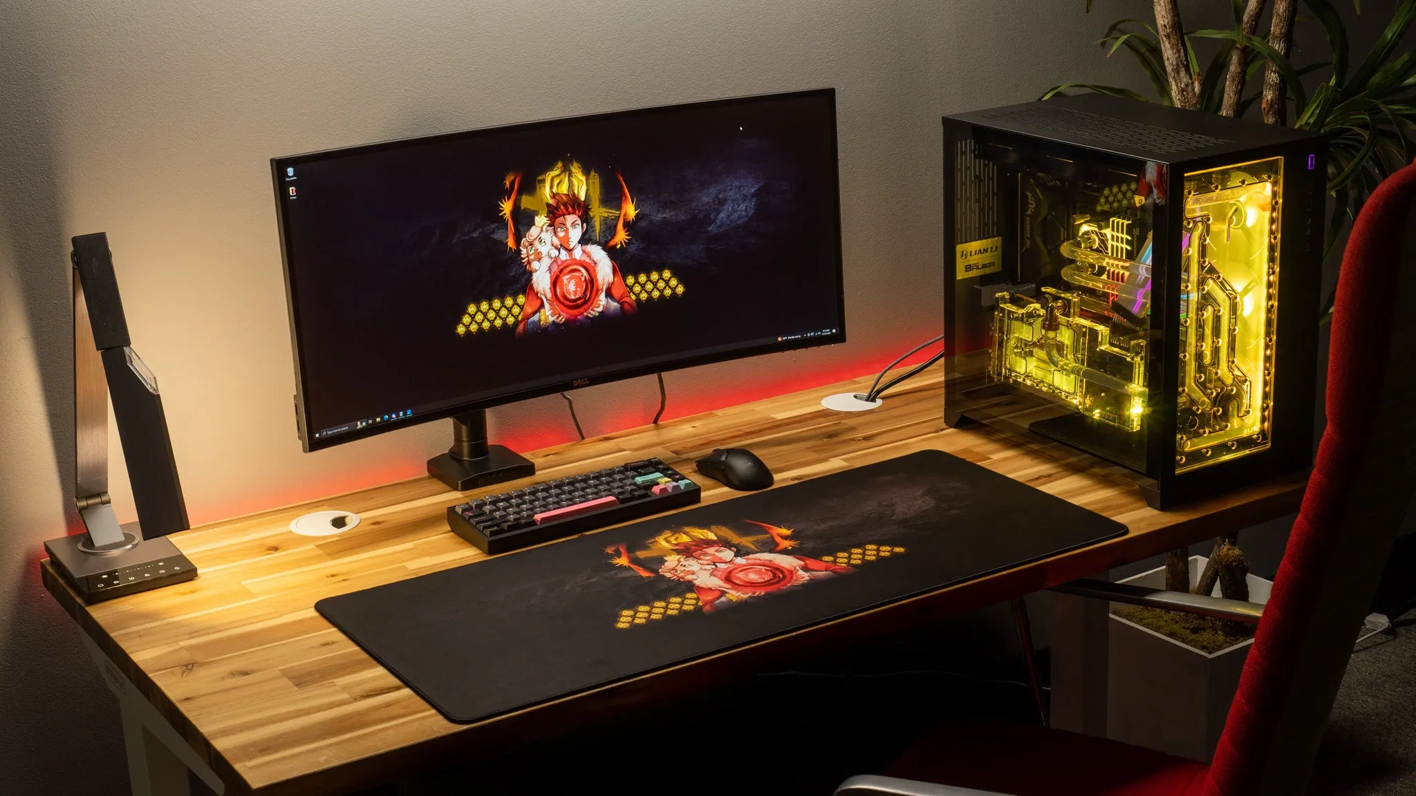 King "Kingdom Auric" Content Creator Collaboration Gaming Mouse Pad Deskmat