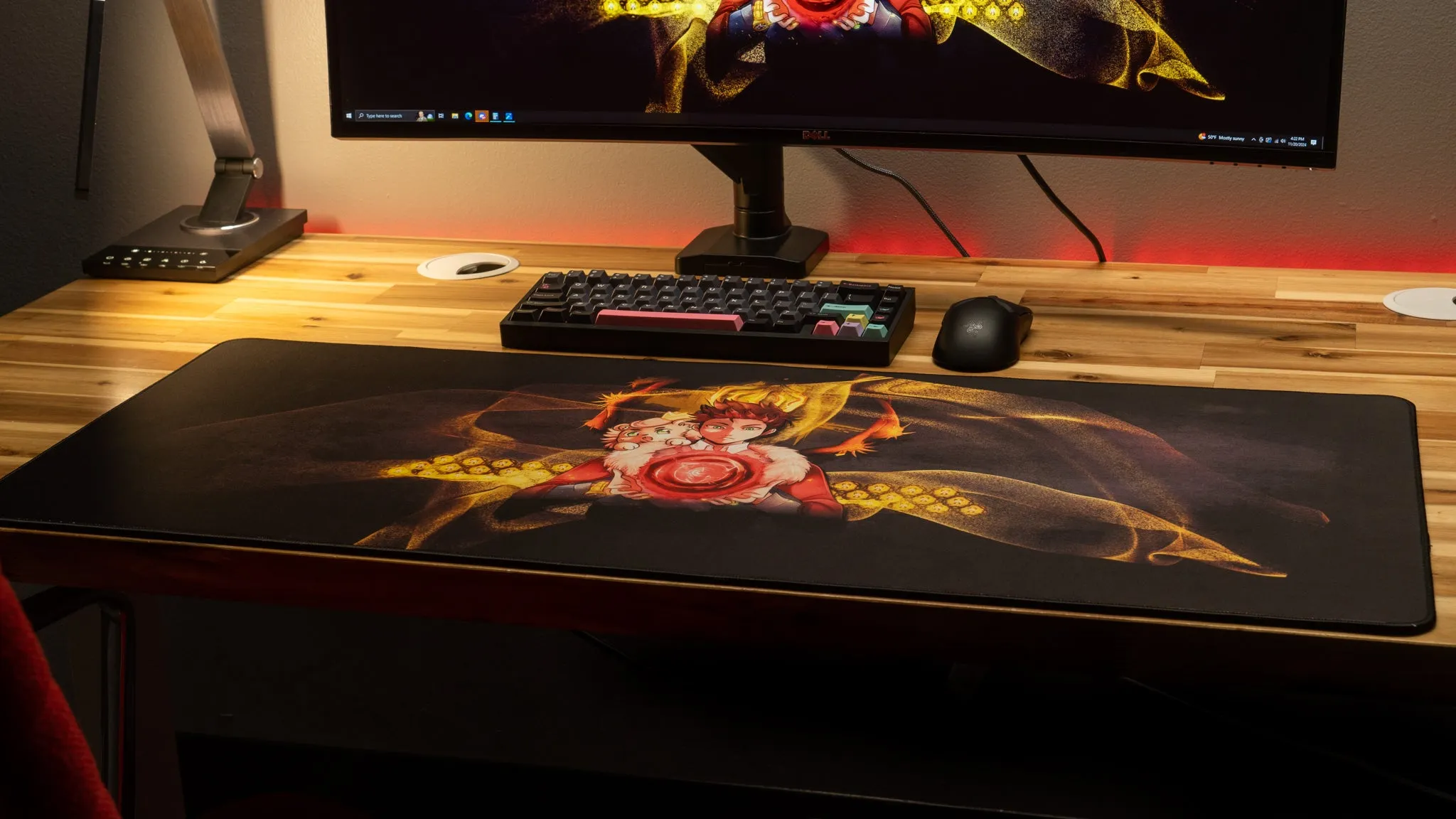 King "Royal Glide" Content Creator Collaboration Gaming Mouse Pad Deskmat