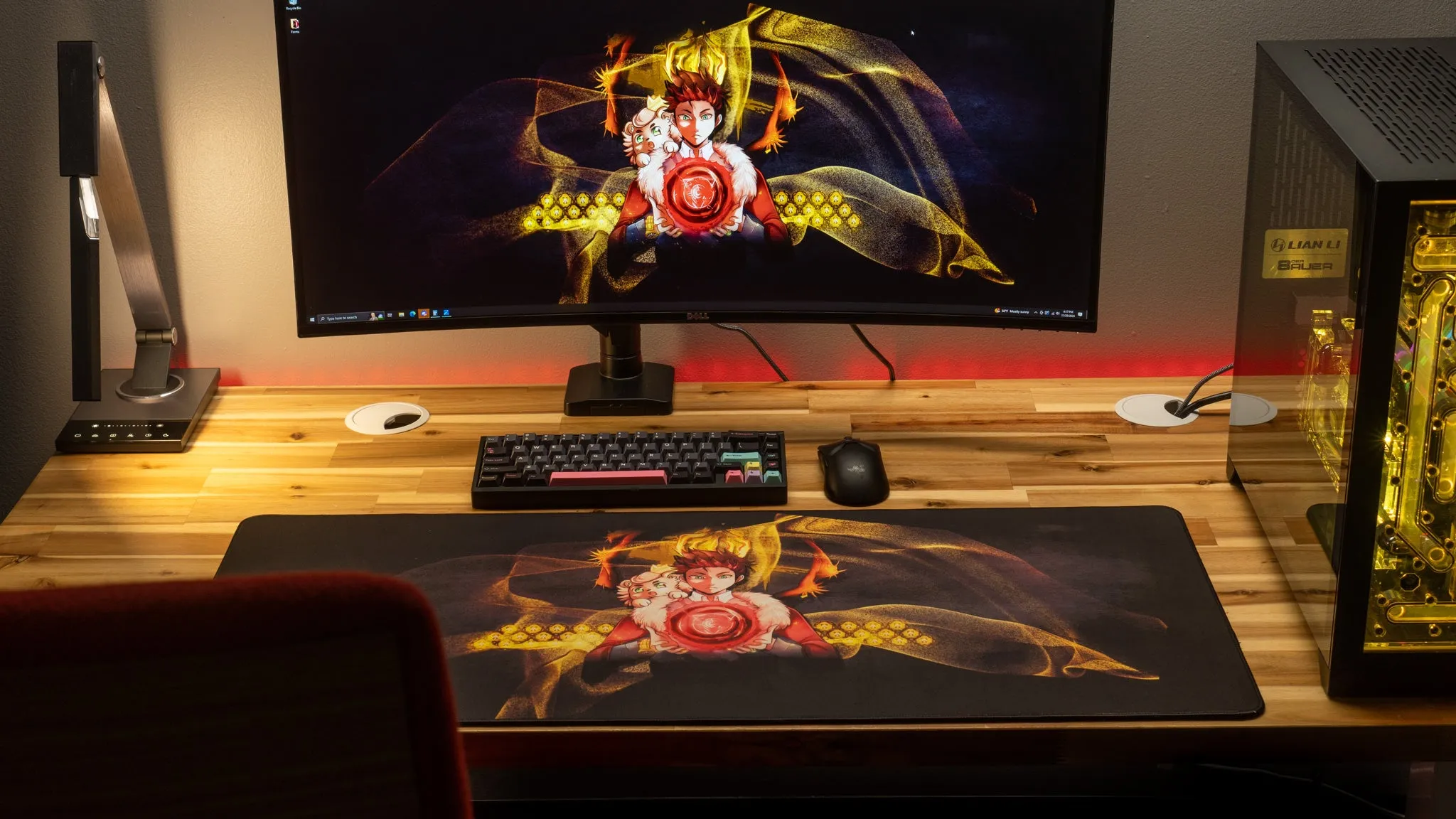 King "Royal Glide" Content Creator Collaboration Gaming Mouse Pad Deskmat