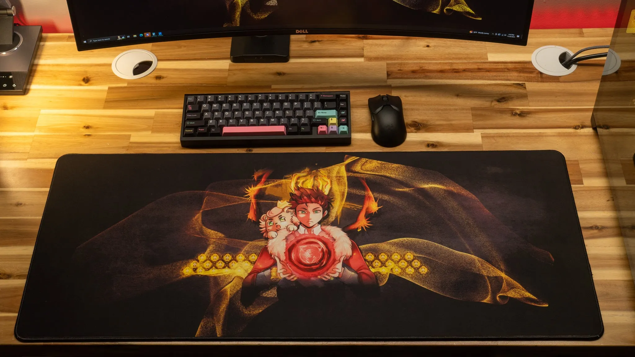 King "Royal Glide" Content Creator Collaboration Gaming Mouse Pad Deskmat