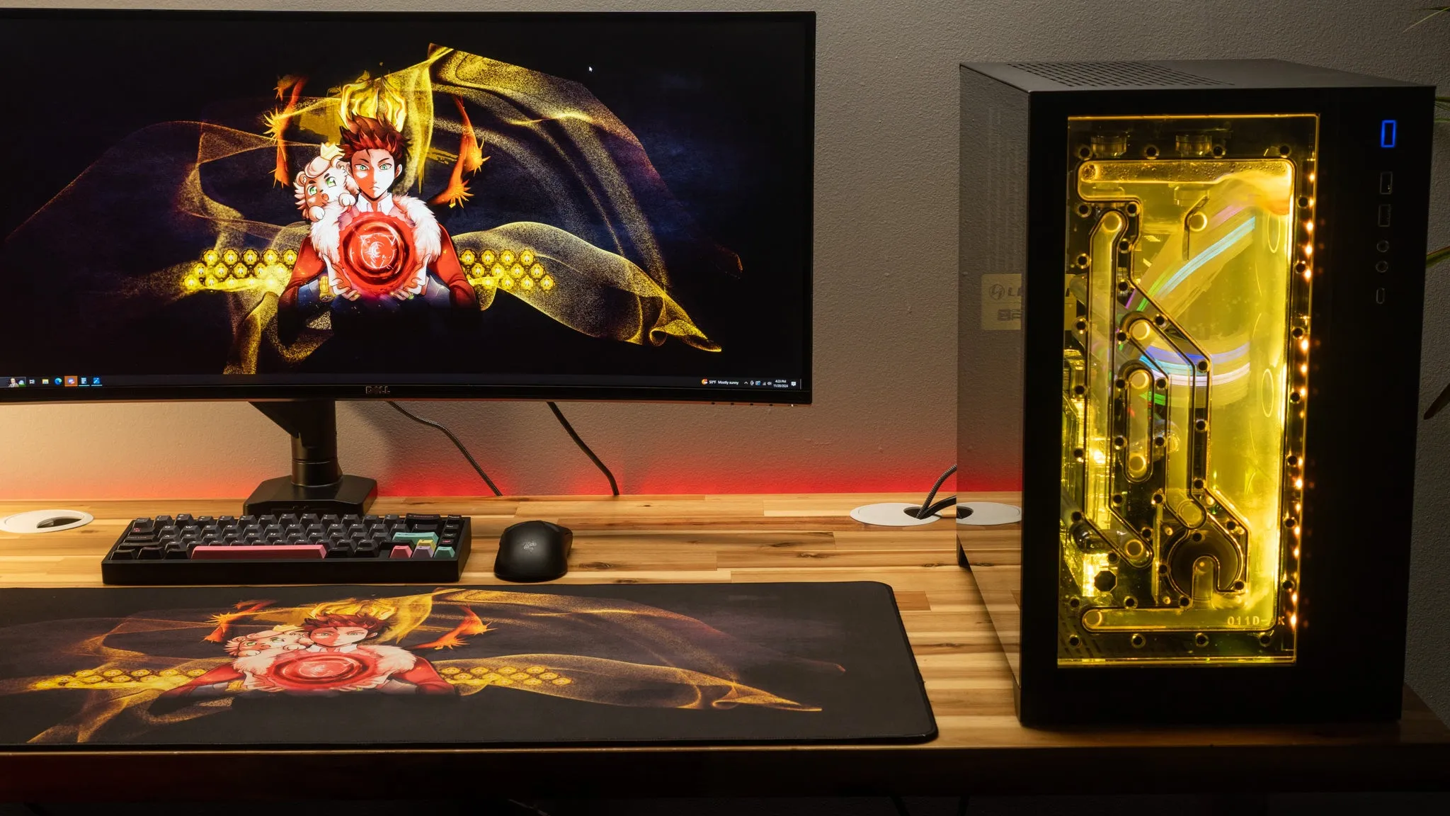 King "Royal Glide" Content Creator Collaboration Gaming Mouse Pad Deskmat