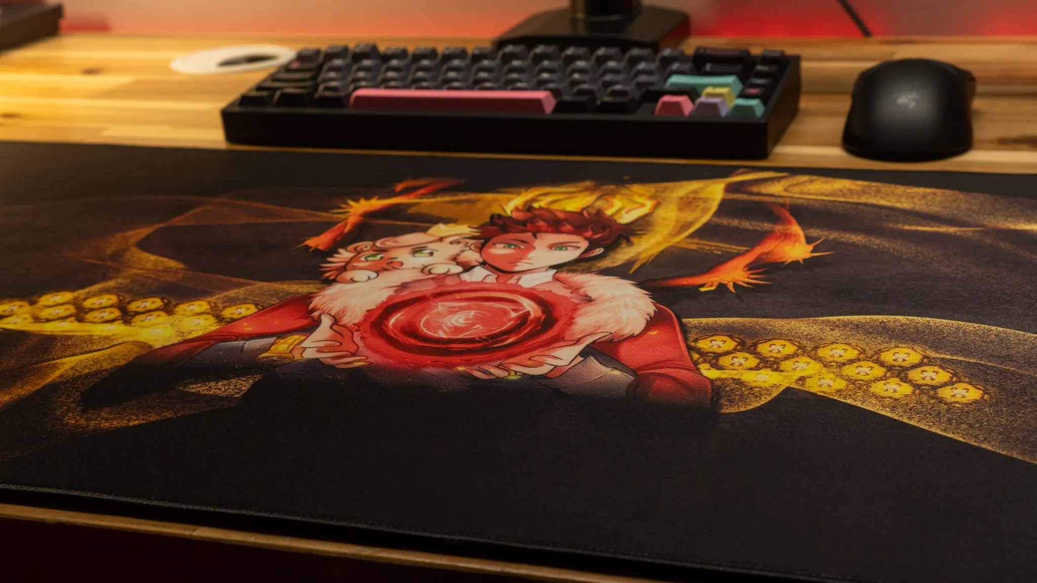 King "Royal Glide" Content Creator Collaboration Gaming Mouse Pad Deskmat