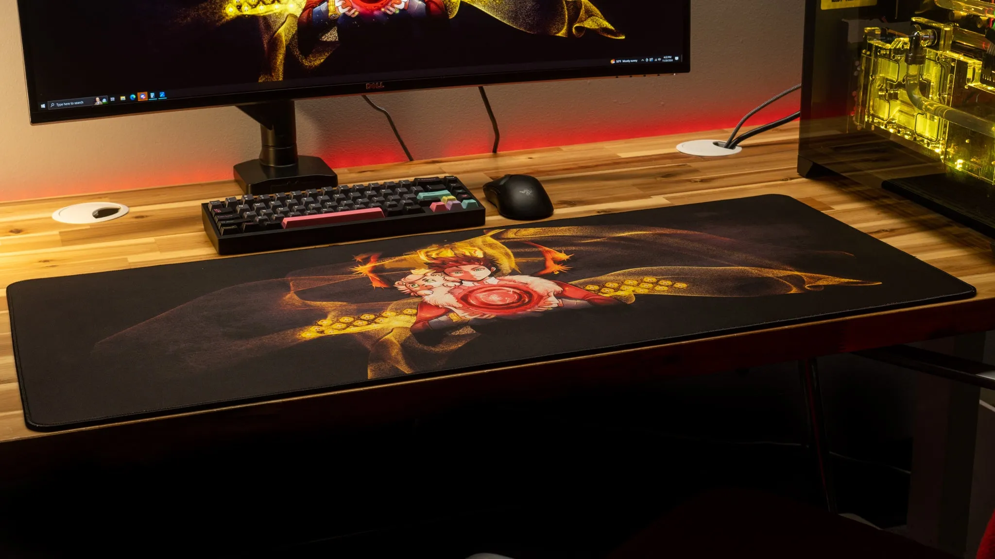 King "Royal Glide" Content Creator Collaboration Gaming Mouse Pad Deskmat