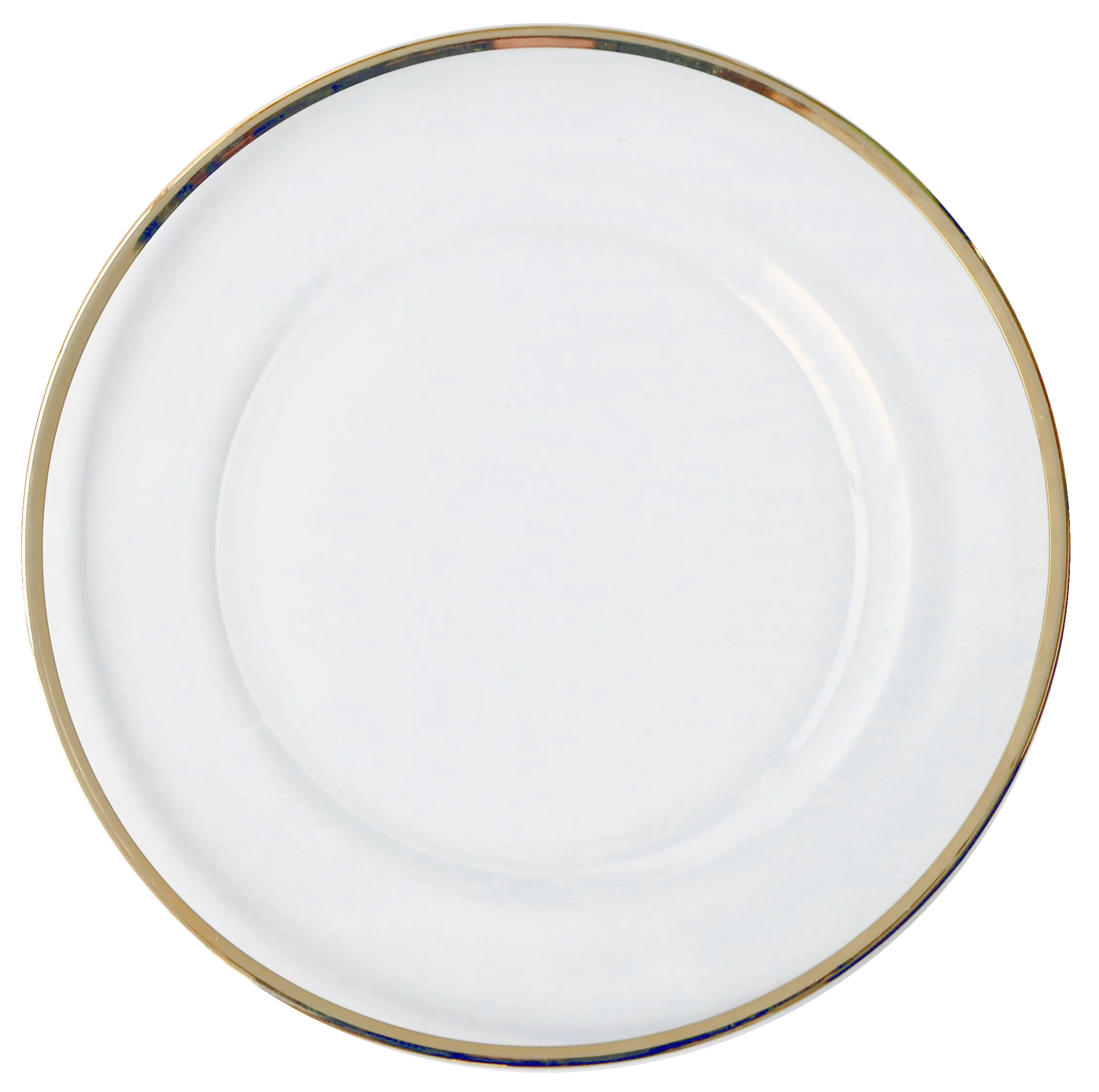 Klasik - Glass Charger Plate in Champagne Gold (Item # 0241)