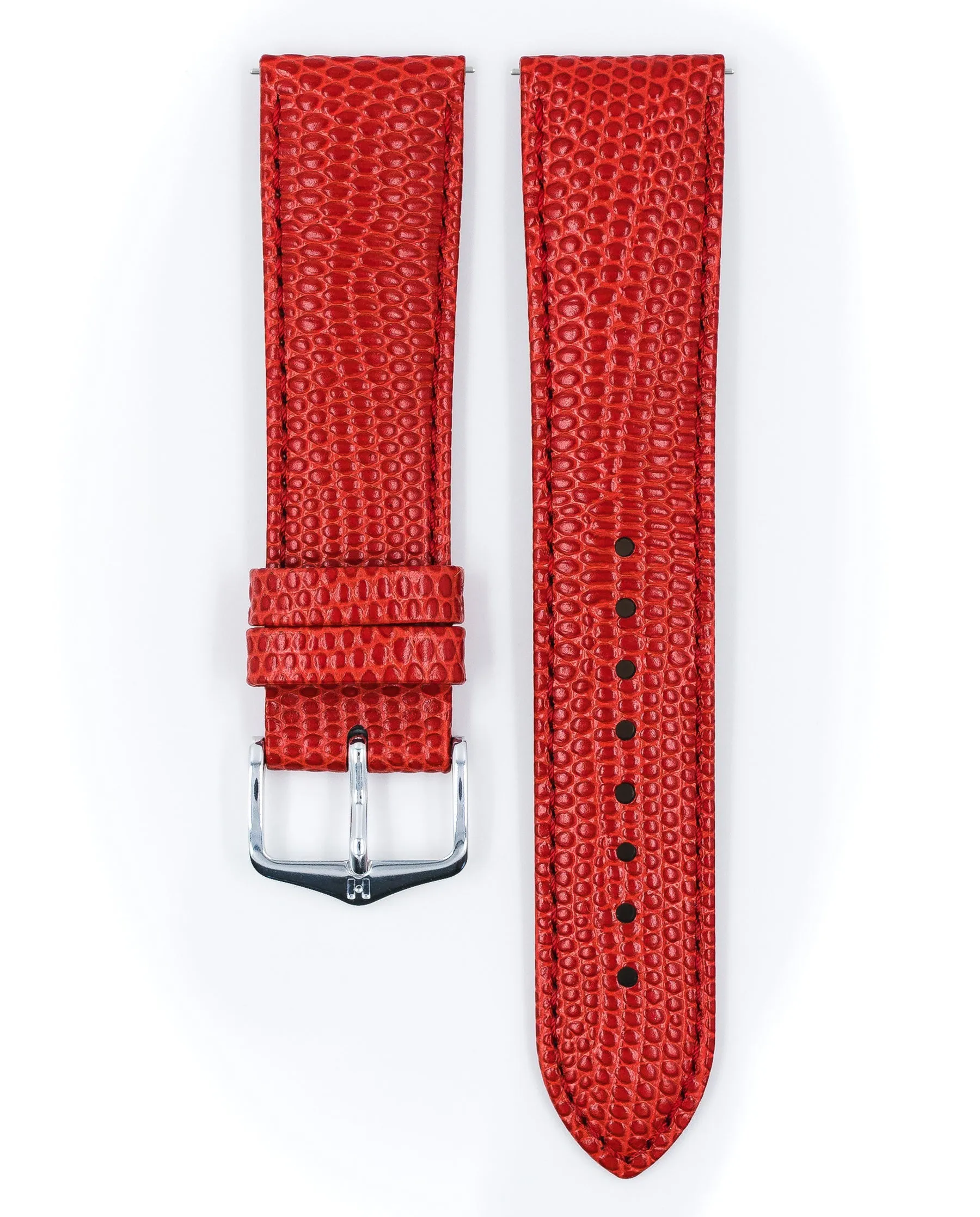 Ladies HIRSCH RAINBOW Lizard Embossed Calfskin Watch Strap  1230 26