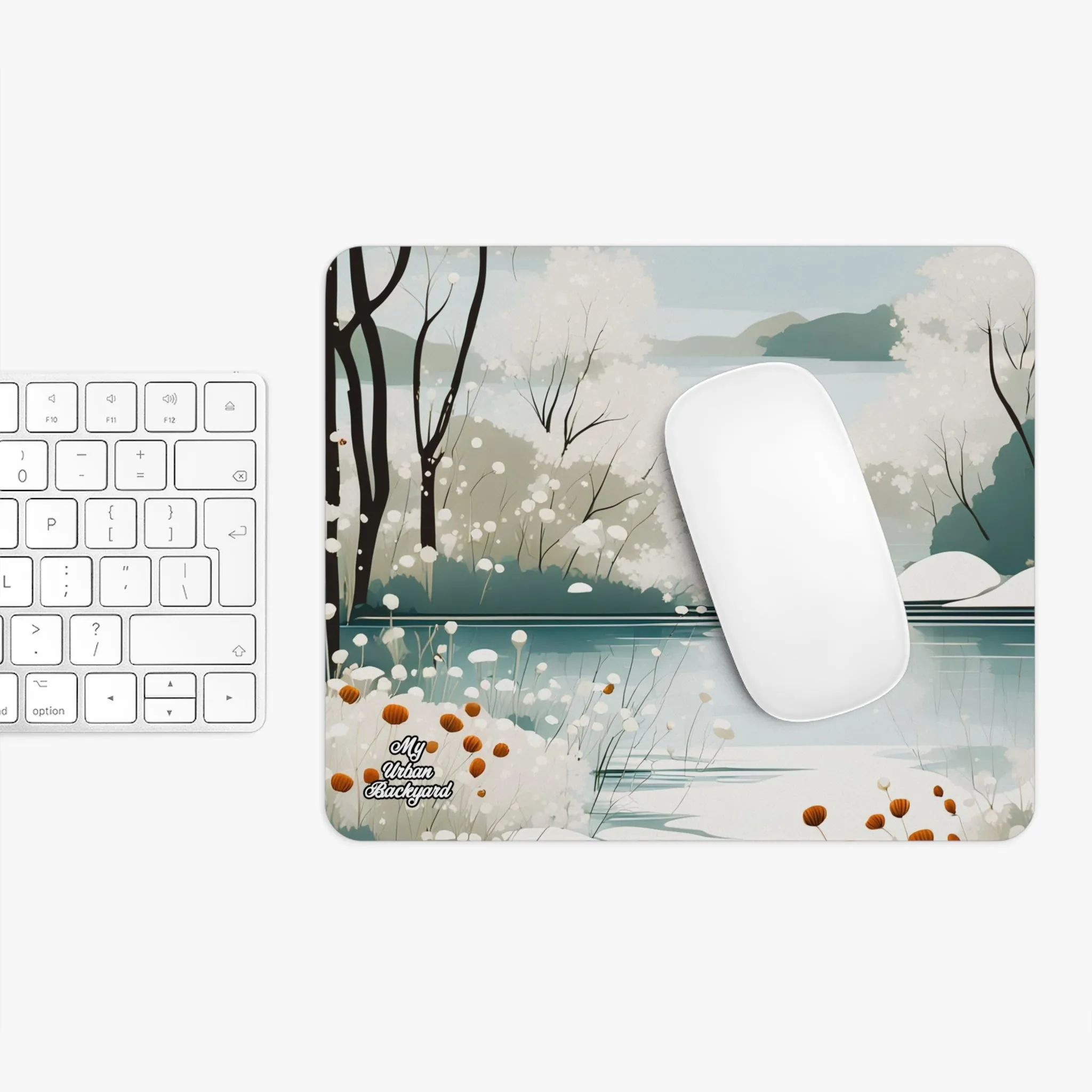 Lake, Computer Mouse Pad - for Home or Office