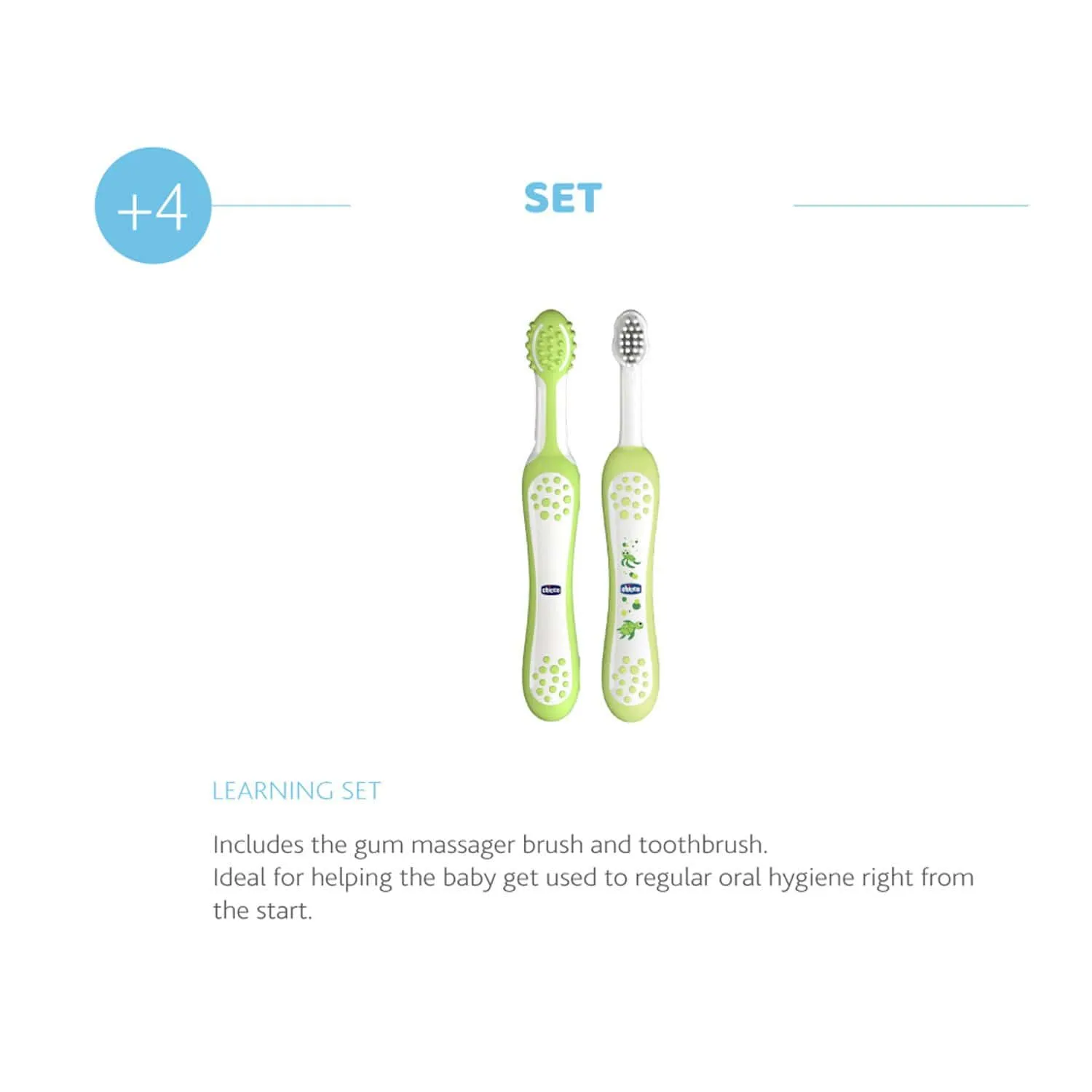 LEARN TOGETHER SET ORAL CARE - GREEN