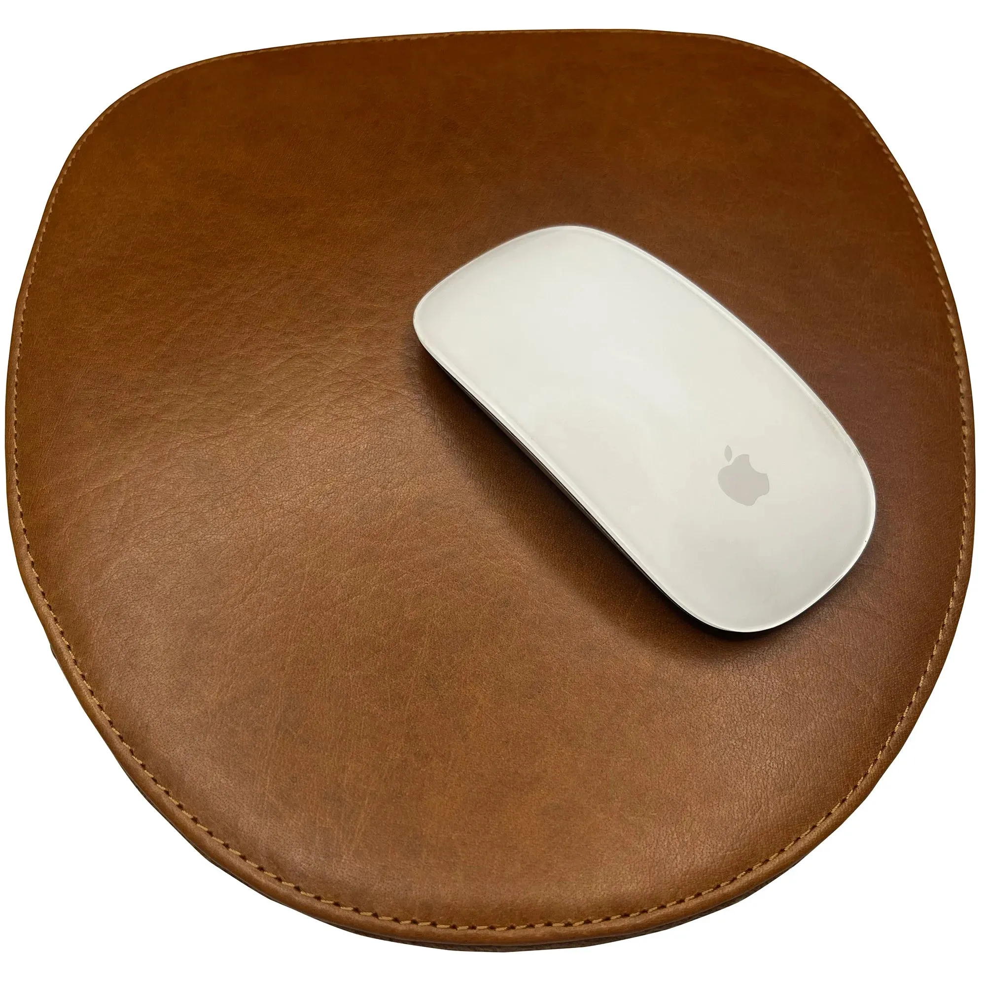 Leather Mouse Pad - Desk Pad for Computers, Laptop, Office & Home