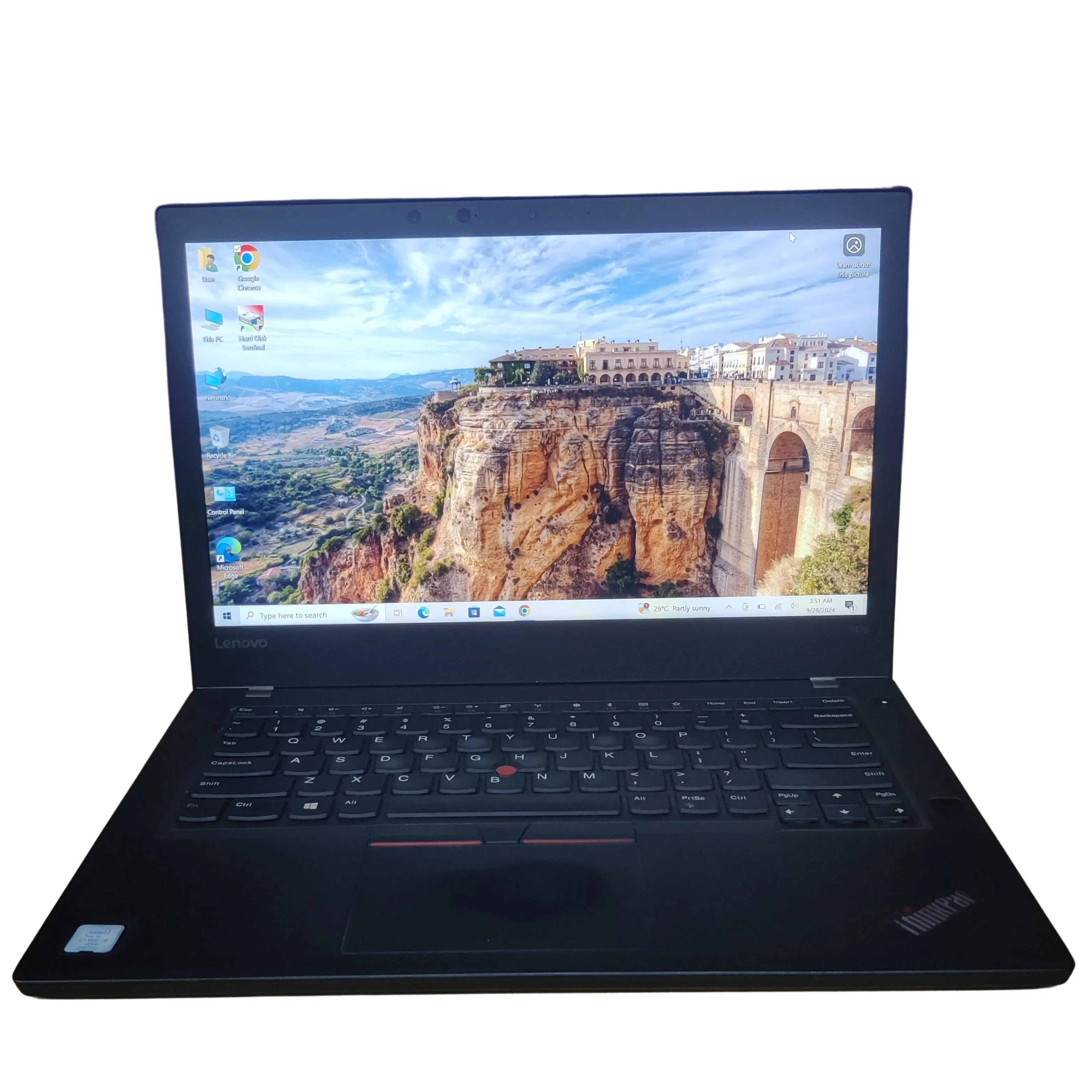 Lenovo ThinkPad T470S 14" Intel Core i5 7th Gen 256GB SSD 8GB RAM Touchscreen Laptop (Good Condition)