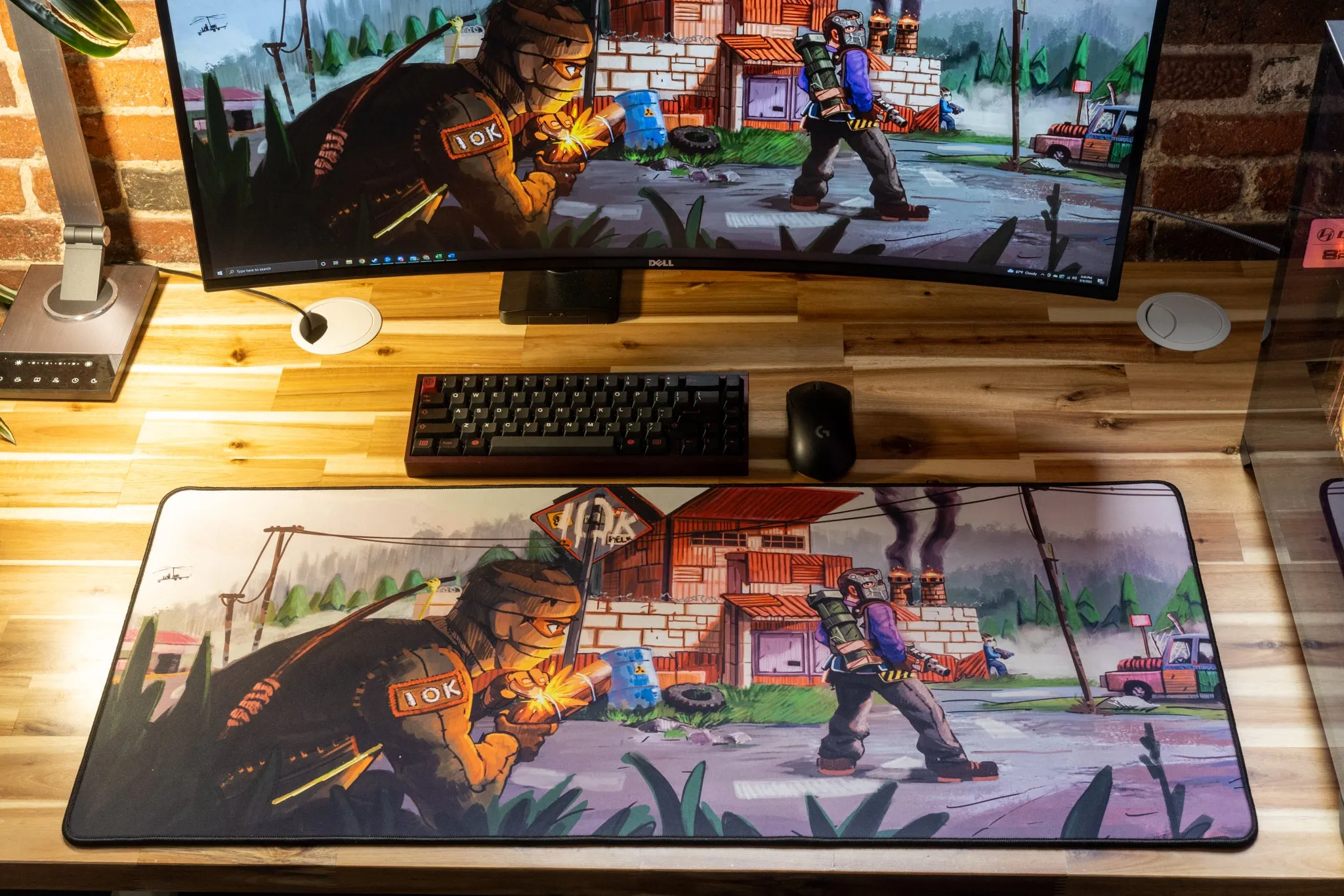 Limited Edition - "IOK" Content Creator Collaboration Rust XL Mousepad