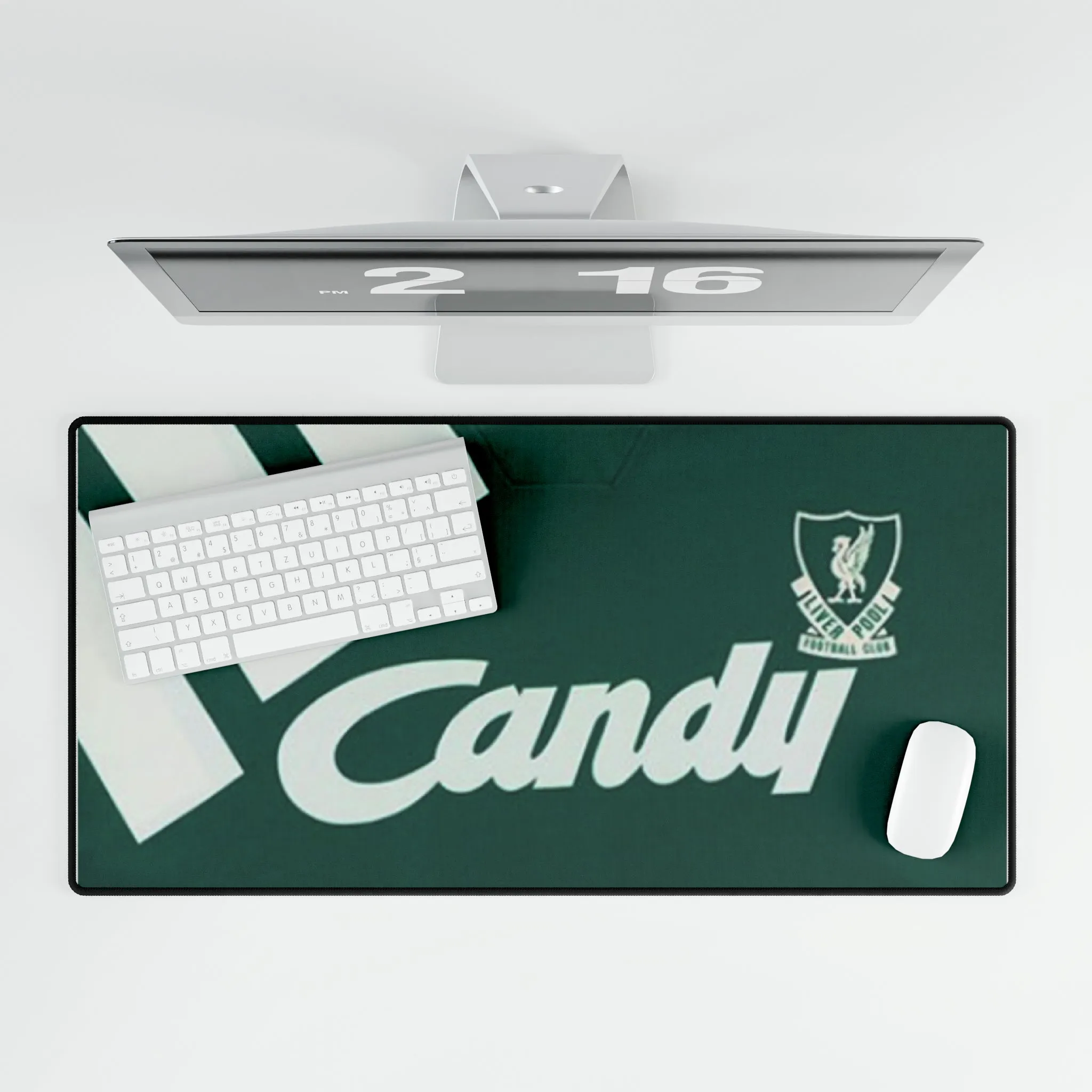 Liverpool Retro Green Kit Desk Mats