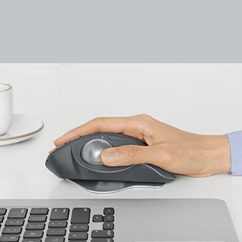 Logitech 910-005177 MX ERGO Advanced Wireless Trackball for Windows PC and Mac