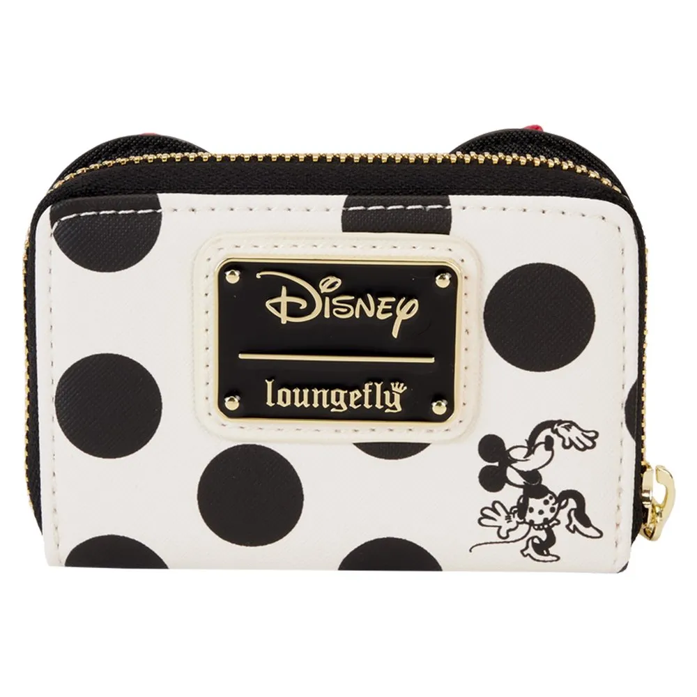 Loungefly x Minnie Mouse Rocks the Dots Classic Accordion Zip Around Wallet