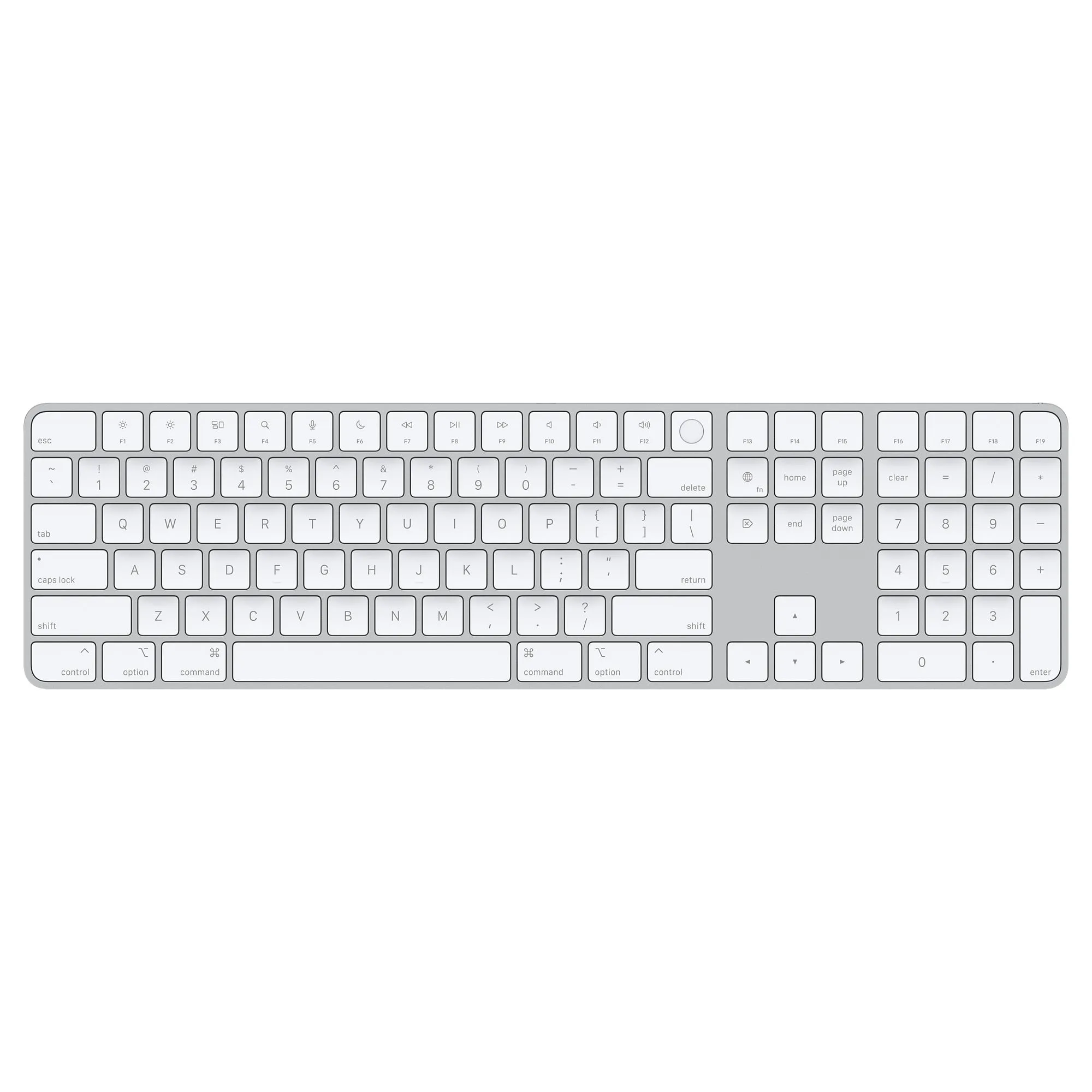 Magic Keyboard with Touch ID and Numeric Keypad for Mac models with Apple silicon - US English