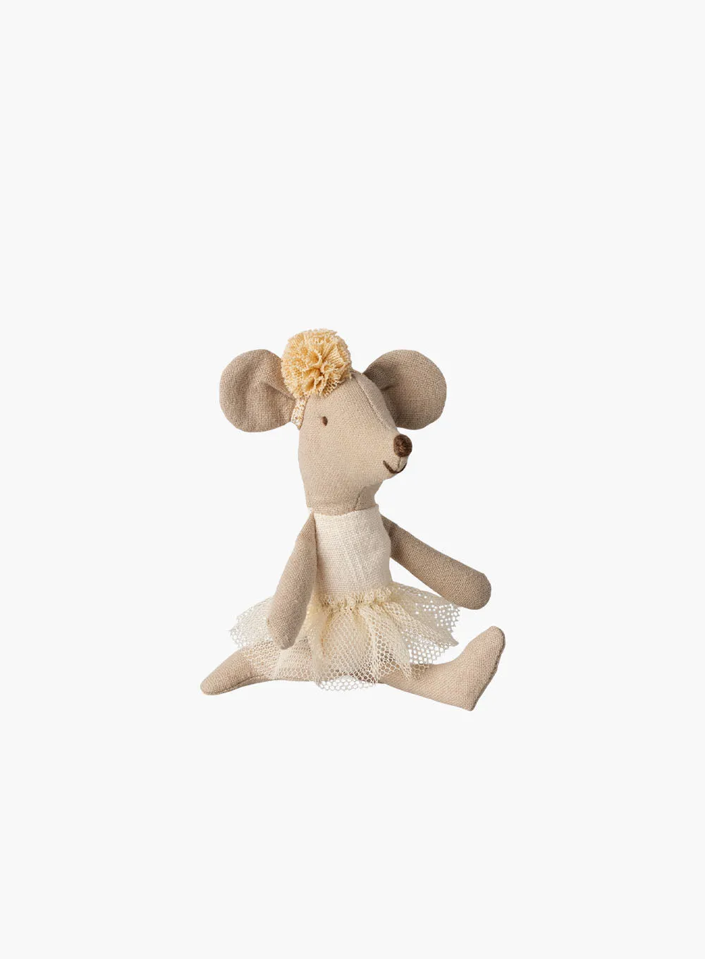 Maileg Ballerina Mouse, Little Sister Off-White