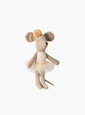 Maileg Ballerina Mouse, Little Sister Off-White