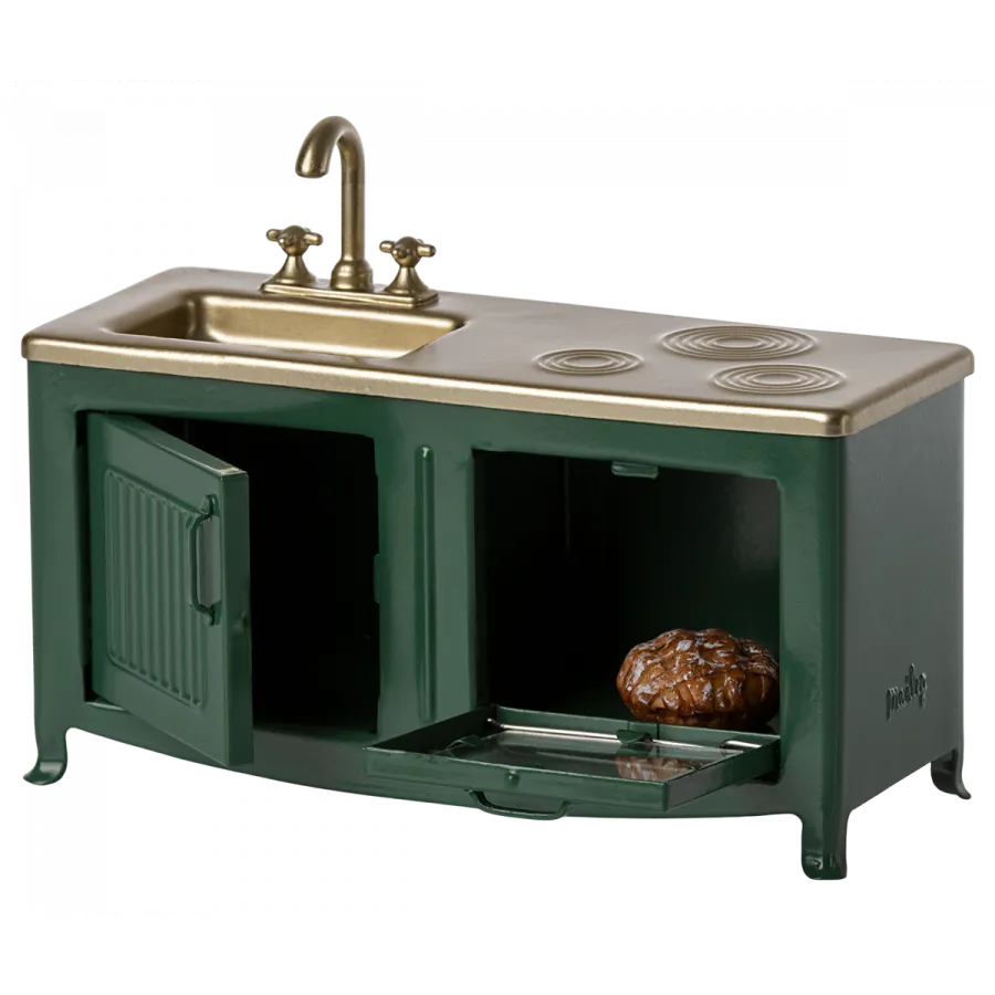 Maileg Kitchen, Mouse - Dark Green