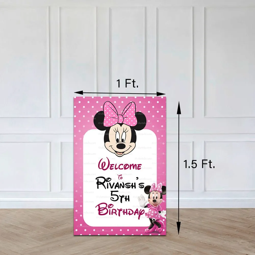 Minnie  Birthday Combo Kit - Silver