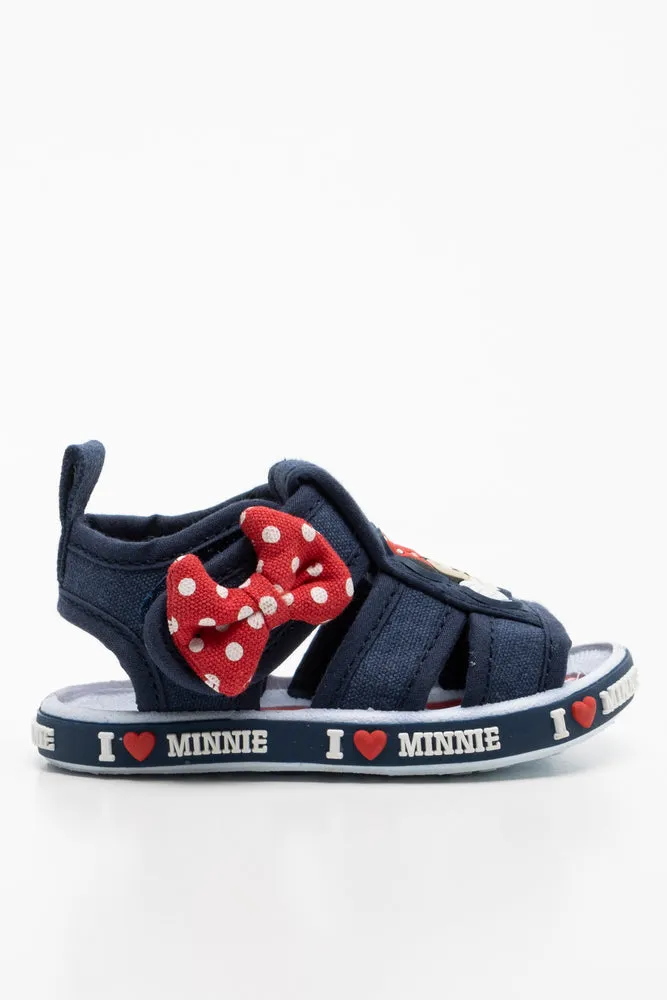 Minnie Mouse Sandal Navy