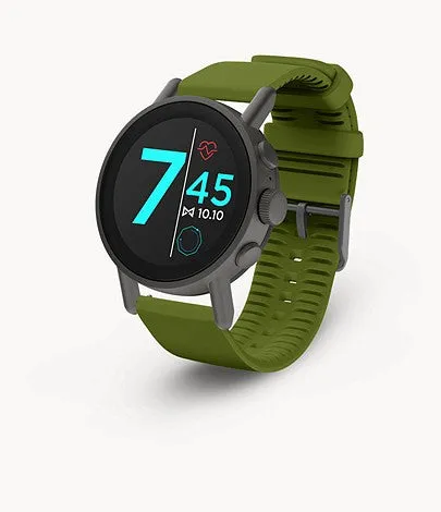 MISFIT Vapor X Gunmetal (Green Silicone Strap) for ChooseHealthy